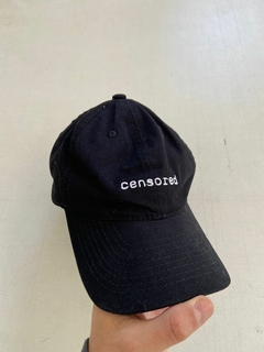 Boné Censored (Dad Hat) Preto - loja online