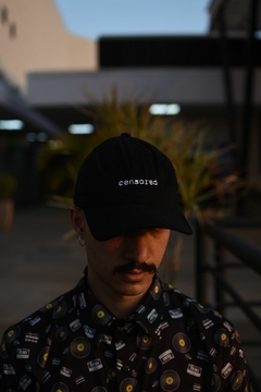 Boné Censored (Dad Hat) Preto