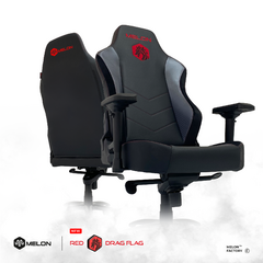 Imagen de Silla Gamer Pro Ergonomica Melon Drag Flag Escritorio Pc reclinable