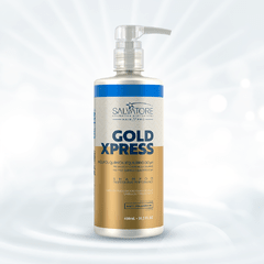 Shampoo Gold Express Pós Química e Controle de Química 480ML - Salvatore Hair Pro