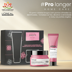 KIT LOREAL PROFESSIONNEL SERIE EXPERT PRO LONGER - MASCARA 250G + LEAVE-IN 150ML - LOREAL