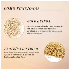 Kit L'Oréal Professionnel Absolut Repair Protein + Gold Quinoa - Forte Cosméticos