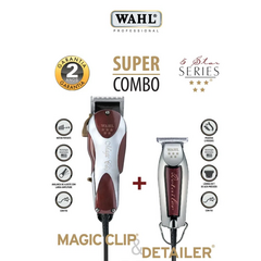 Wahl - Combo Máquina Magic Clip e Máquina Detailer