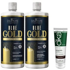 Kit Blue Gold + Sérum Tutto in Uno + Leave-in Oka - comprar online