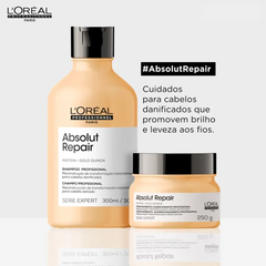 Kit L'Oréal Professionnel Absolut Repair Protein + Gold Quinoa - Home Care na internet