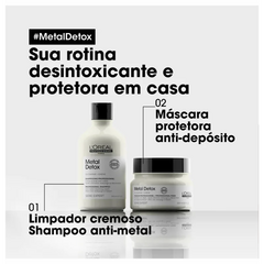 Imagem do Kit L'Oréal Professionnel Serie Expert Metal Detox - Home care