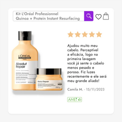 Kit L'Oréal Professionnel Absolut Repair Protein + Gold Quinoa - Home Care - Forte Cosméticos