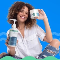 Kit Shampoo Nano 480ml + Máscara Condicionante Nano 250ml Reconstrução - comprar online