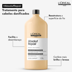 Kit L'Oréal Professionnel Serie Expert Absolut Repair Gold Quinoa + Protein Salon Duo (2 Produtos) - Forte Cosméticos