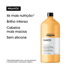 Kit L'Oréal Professionnel NutriOil - Nutrição de Salão (2 Produtos) - Forte Cosméticos