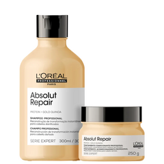 Kit L'Oréal Professionnel Absolut Repair Protein + Gold Quinoa - Home Care - comprar online