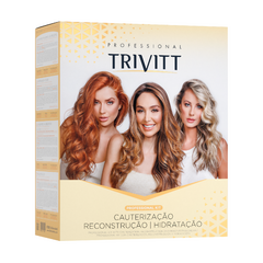 Itallian Trivitt - Kit Profissional Cauterização / Reconstrução e Hidratação - 4 Produtos - comprar online