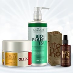 Kit de Tratamento para Cabelos Mistos - Salvatore Hair Pro