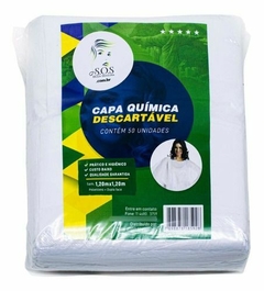 Capa Química Descartável - 50 Unidades