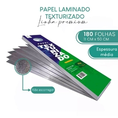 Imagem do Papel Laminado Texturizado para Mechas - Espessura Média