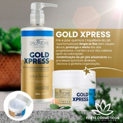 Shampoo Gold Express Pós Química e Controle de Química 480ML - Salvatore Hair Pro - comprar online