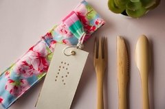 SET ECO-CUBIERTOS + FUNDA DE TELA - comprar online