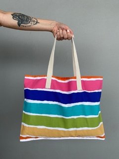 BOLSA DE COMPRAS ESTAMPADA - comprar online