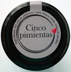 Sal Cinco Pimientas x160 Gramos