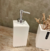 Dispenser Resina Cuadrado Blanco - comprar online