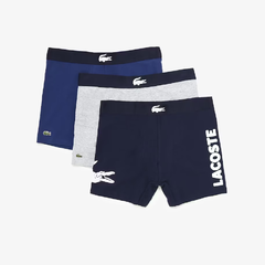 PACK BOXERS X 3 CON INSIGNIA LACOSTE - 6H9844 - BCK