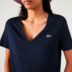 REMERA DE MUJER LOOSE FIT LACOSTE - TF 2568 - 166
