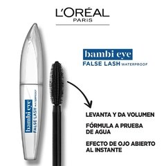 L’Oréal Bambi máscara Waterproof - comprar online