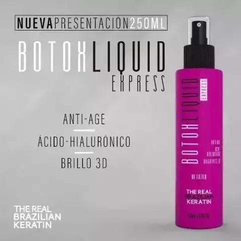 The Real Brazilin Keratin BOTOX LIQUID