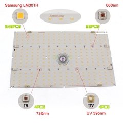 Quantum Board 480W -  3500k + 660nm + UV + IR - loja online