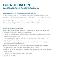 Baxi Luna 3 Confort 310 Fi - comprar online