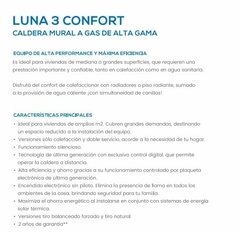 Baxi Luna 3 Confort 1.310 Fi - comprar online