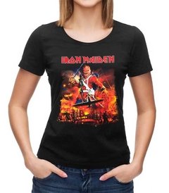 BLUSA ROCKER FEMININA IRON MAIDEN - EDDIE