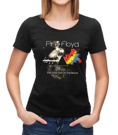 BLUSA ROCKER FEMININA PINK FLOYD THE DARK SIDE OF THE MOON