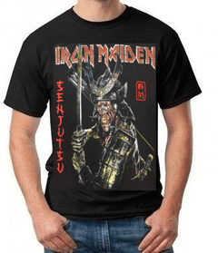 CAMISETA IRON MAIDEN SENJUTSU