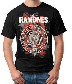 CAMISETA RAMONES STYLE