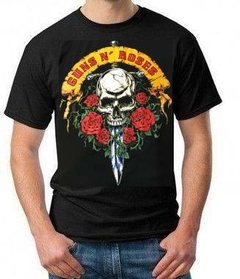 CAMISETA GUNS CAVEIRA