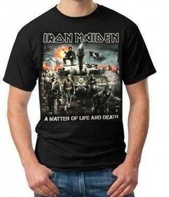 CAMISETA IRON MAIDEN A MATTER OF LIFE AND DEATH