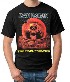 CAMISETA IRON MAIDEN THE FINAL FRONTIER