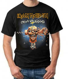 CAMISETA IRON MAIDEN CAN I PLAY WITH MADNESS