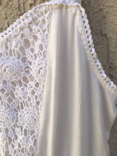 Vestido branco renda (42) - loja online