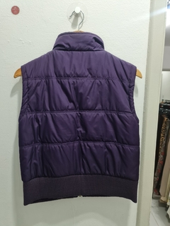 Colete puffer roxo (M) - loja online