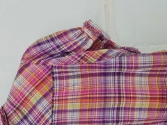 camisa manga curta xadrez (g) - loja online