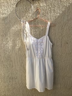 Vestido branco renda (42) na internet