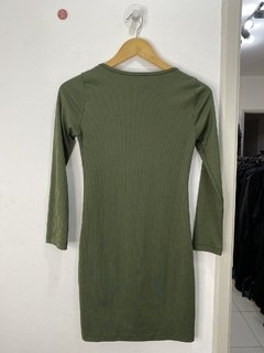 VESTIDO CANELADO (M) - Pimenta Cereja Brechó