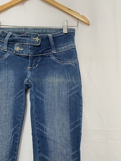 CALÇA JEANS SKINNY CINTURA BAIXA (38) - comprar online