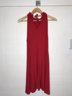 VESTIDO GOLA RENDA (M) - Pimenta Cereja Brechó