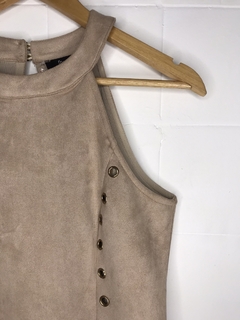 VESTIDO EM SUEDE MAMÔ (36) - comprar online