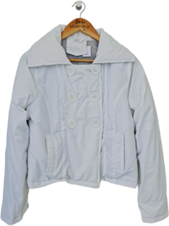 Casaco nylon branco (P)