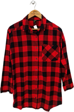 camisa flanelada xadrez F21 (P)