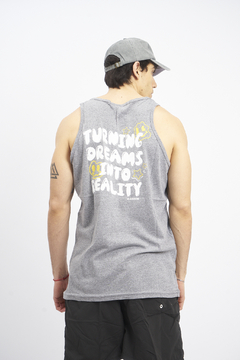 Musculosa TURNING DREAMS INTO REALITY - tienda online